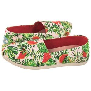 TOMS watermelon palms - sz 9 - NEW WITH TAGS